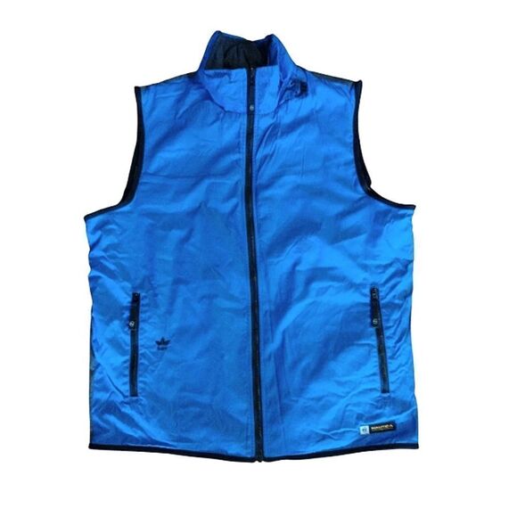 VTG Nautica Competition Blue Grey Reversible Insulated Vest Men's XL - Picture 2 of 16